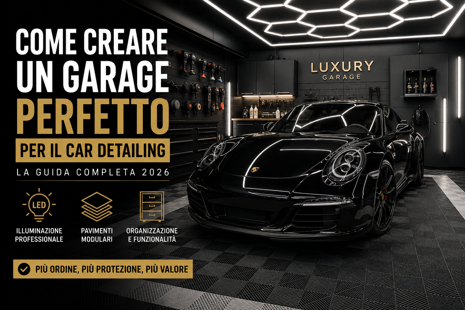 Garage per Car Detailing: Guida Completa alla Progettazione | Luxury Garage